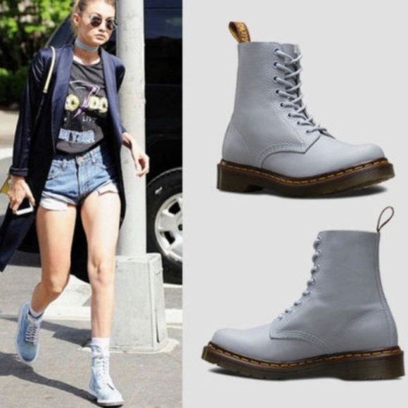 doc martens pale teal